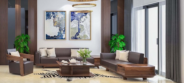 Tư vấn nội thất bày trí bàn ghế gỗ phòng khách sao cho sang trọng phần 1 02